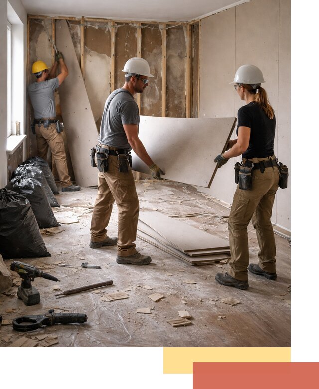 Демонтаж стеновых панелей в Медногорске быстро и аккуратно