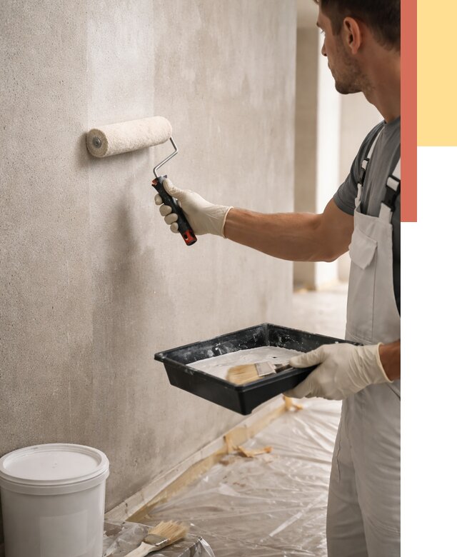 Грунтовка стен в Медногорске от 2238 руб. м2 — быстро, недорого, с материалом | ОТДЕЛОЧНИК-Мдн