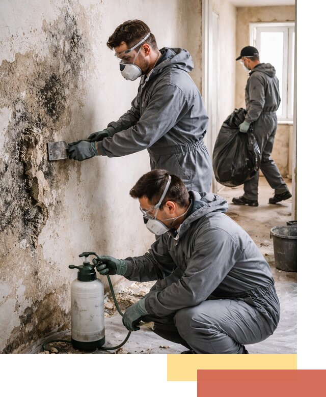 Удаление плесени со стен профессионально в Медногорске