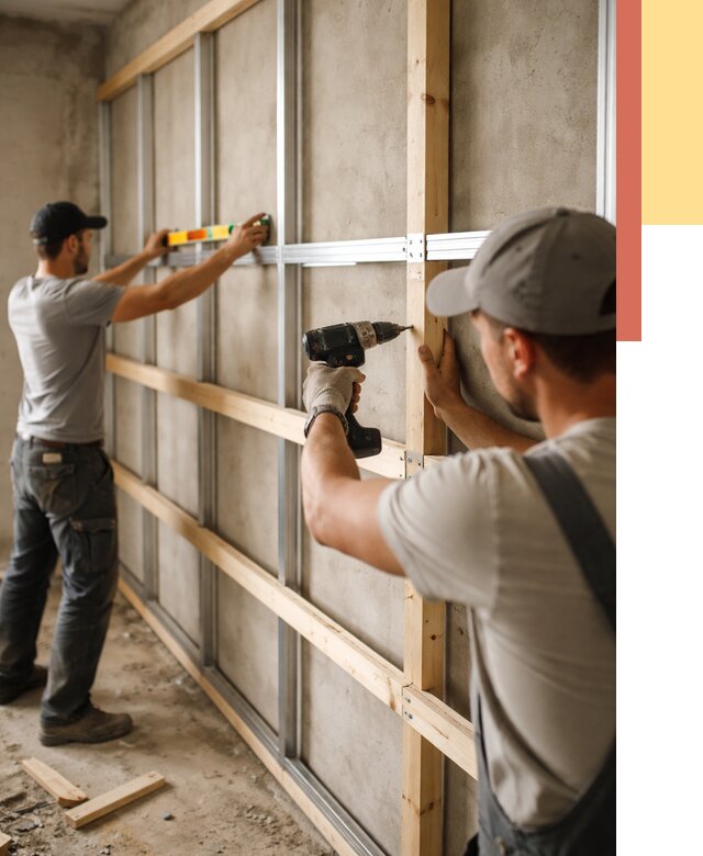 Устройство обрешетки под панели в Медногорске от 2136 руб. — монтаж под ключ | ОТДЕЛОЧНИК-Мдн