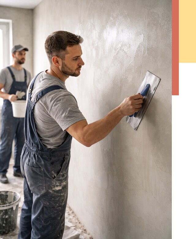 Глянцевание штукатурки стен в Медногорске от 7629 руб. — услуги и затирка | ОТДЕЛОЧНИК-Мдн