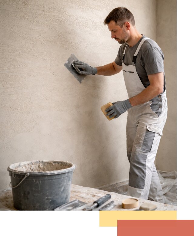 Декоративная штукатурка травертин в Медногорске для стен и потолков