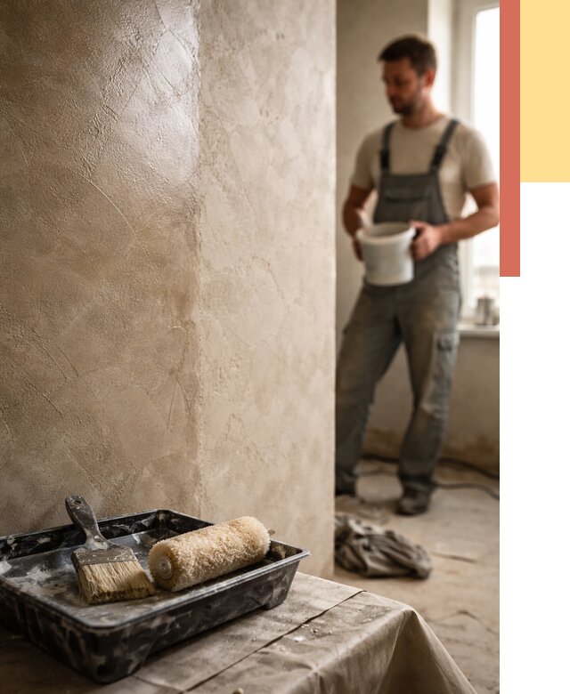 Нанесение воска на штукатурку в Медногорске от 3560 руб. | Услуги ОТДЕЛОЧНИК-Мдн