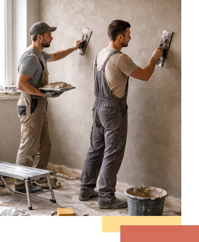 Ремонт декоративной штукатурки и восстановление фактуры в Медногорске