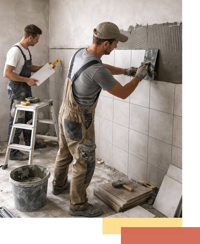 Укладка плитки на стены в Медногорске профессионально и надежно