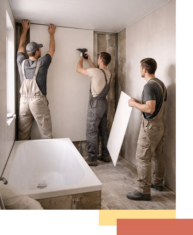 Отделка ванной панели ПВХ профессионально в Медногорске