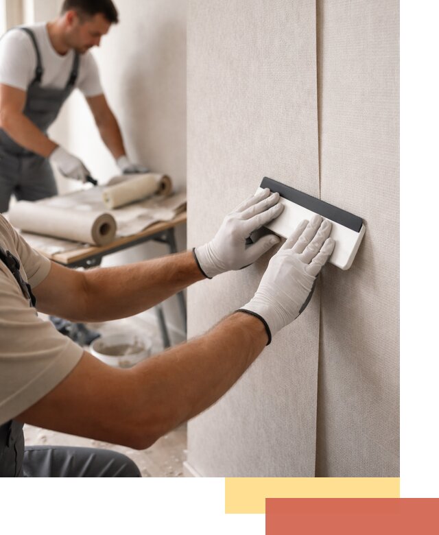 Поклейка обоев под покраску в Медногорске профессионально и быстро