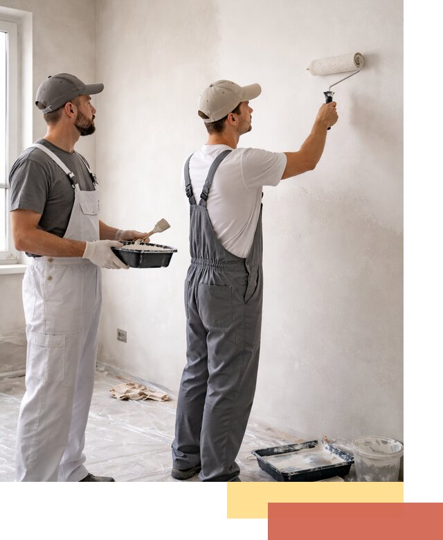 Покраска стен водоэмульсионной краской в Медногорске