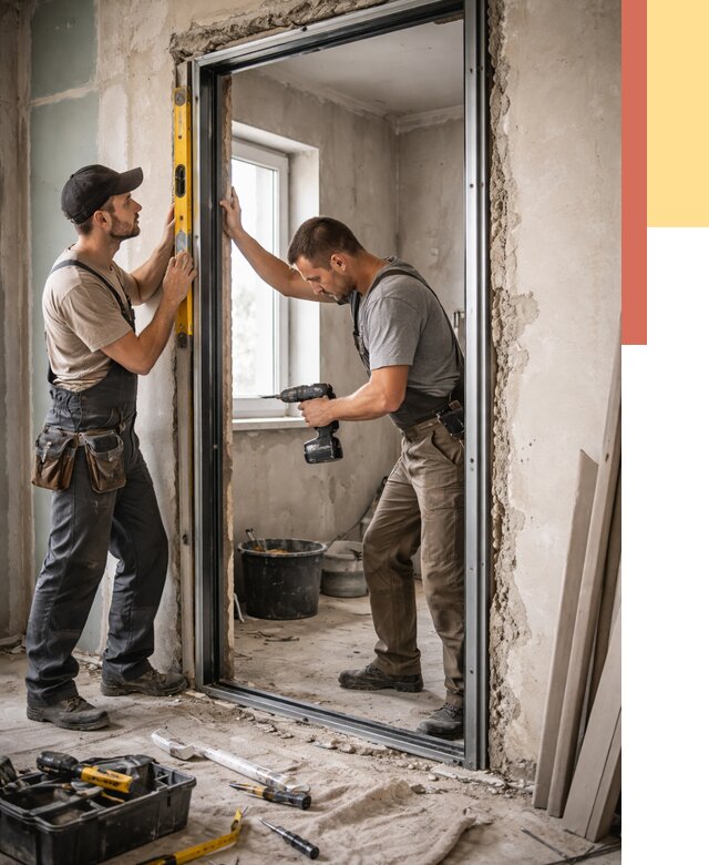 Закладка дверного проема в Медногорске от 3560 руб. — быстро и недорого | ОТДЕЛОЧНИК-Мдн