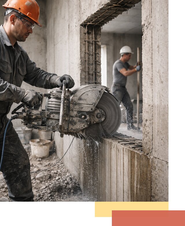 Алмазная резка проемов в Медногорске быстро и точно