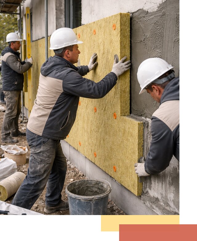 Утепление стен минватой в Медногорске — тепло и звукоизоляция