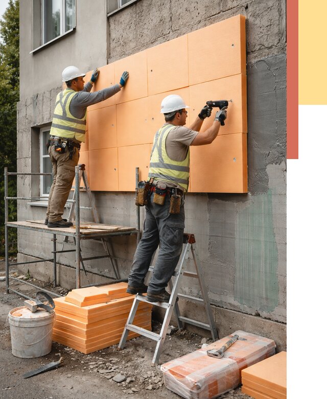 Утепление стен пеноплексом в Медногорске от 1882 руб./м2 — быстро и недорого | ОТДЕЛОЧНИК-Мдн