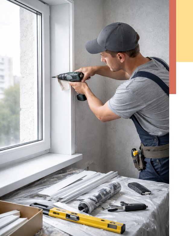 Установка пластиковых откосов в Медногорске от 2289 руб. | ОТДЕЛОЧНИК-Мдн монтаж, быстро и недорого