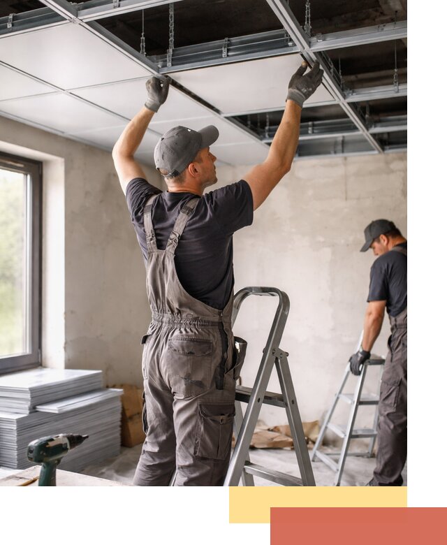 Монтаж кассетного потолка в Медногорске качественно и быстро