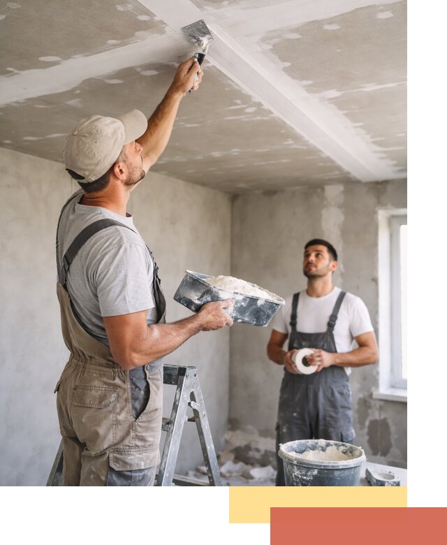 Обработка швов потолка ГКЛ в Медногорске: качественная заделка и шпатлевка