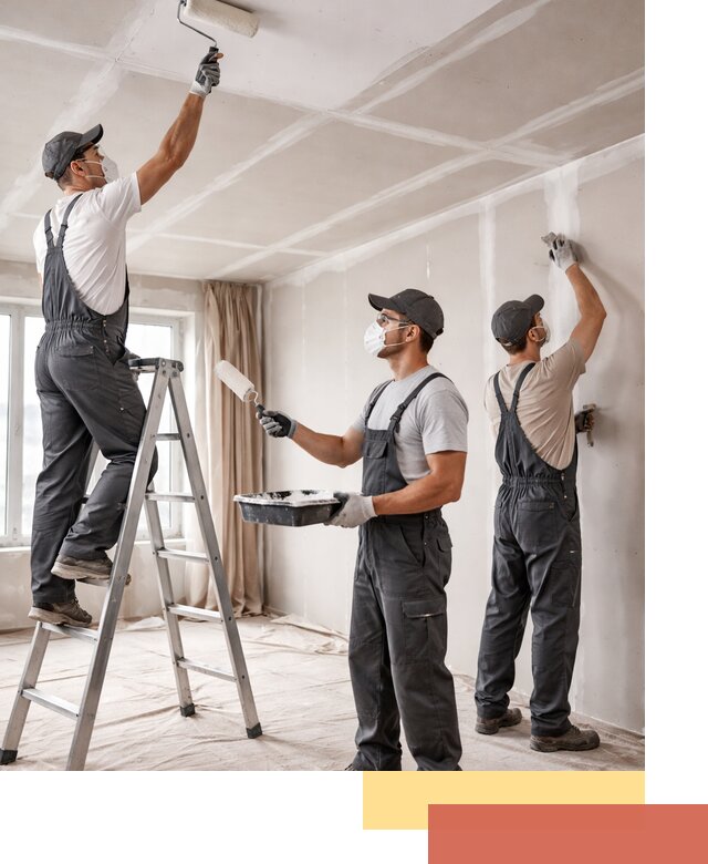 Покраска потолка из гипсокартона в Медногорске качественно и недорого