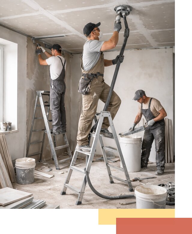 Ремонт потолка из гипсокартона в Медногорске: быстрый и качественный монтаж