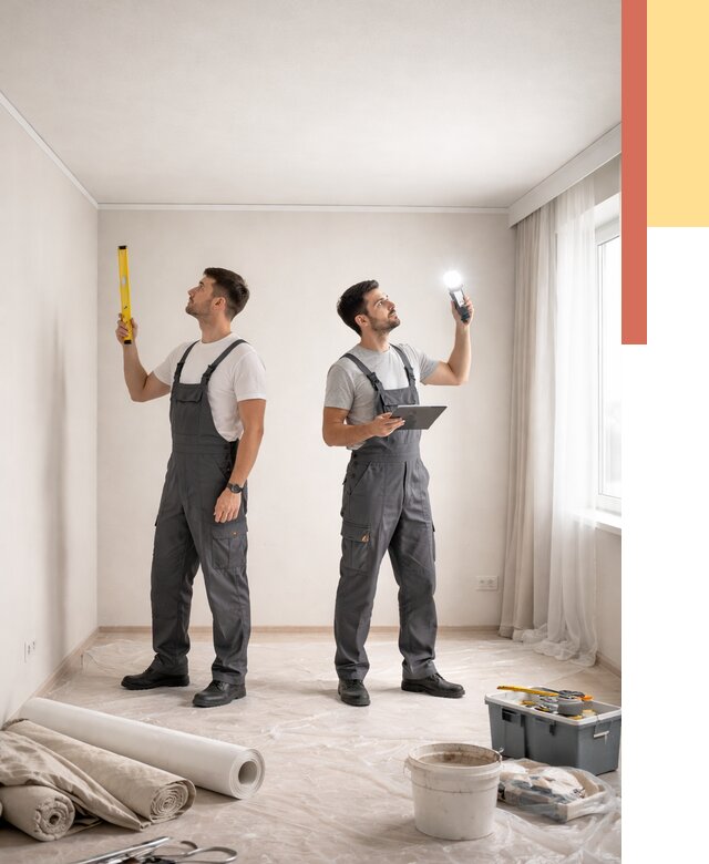 Отделка потолка в Медногорске недорого от 763 руб/м2 | Услуги ОТДЕЛОЧНИК-Мдн