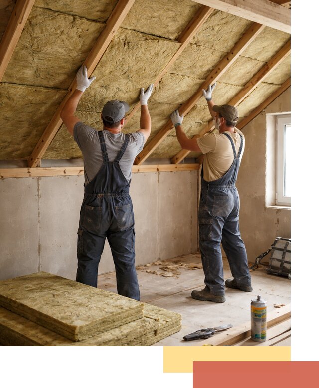 Утепление потолка минеральной ватой в Медногорске