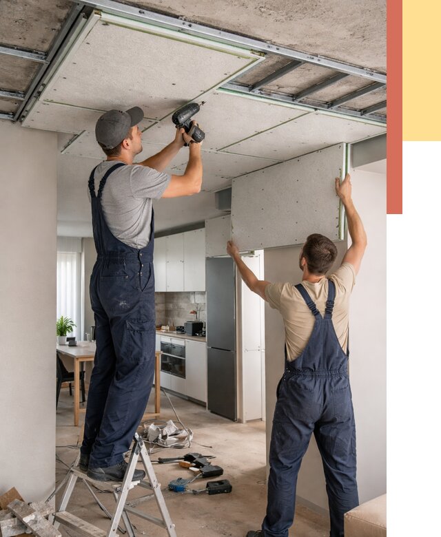 Шумоизоляция потолка панелями зипс в Медногорске от 1882 руб. под ключ | ОТДЕЛОЧНИК-Мдн